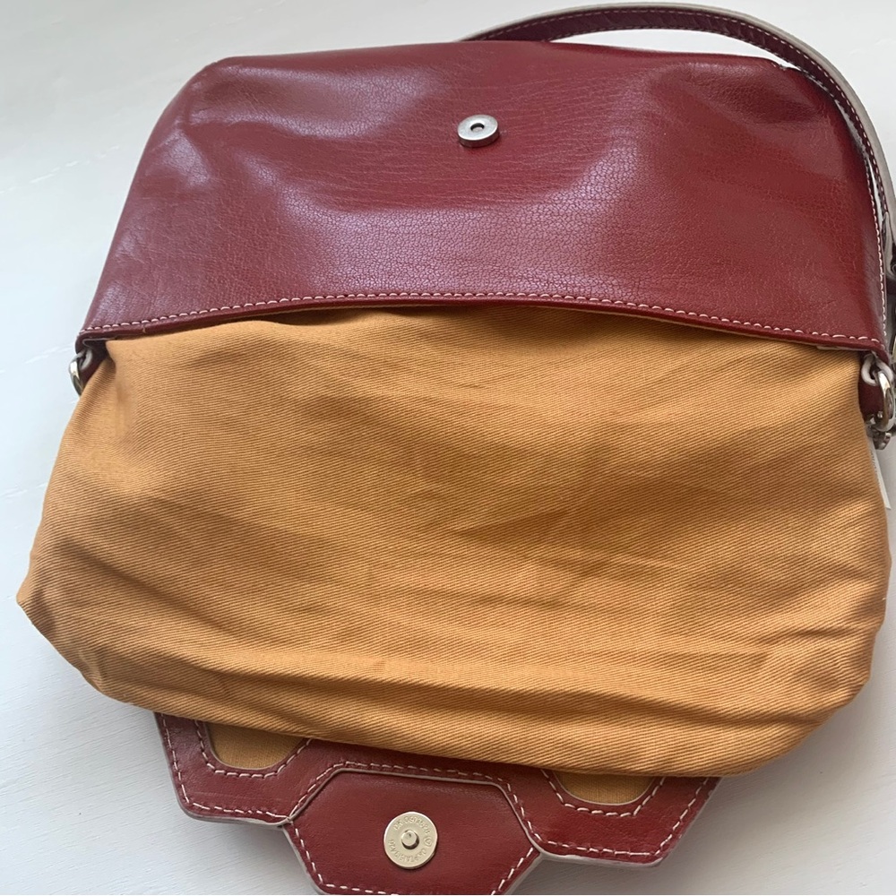 HOBO The Original Small Red Leather Purse/Bag - Picture 11 of 13